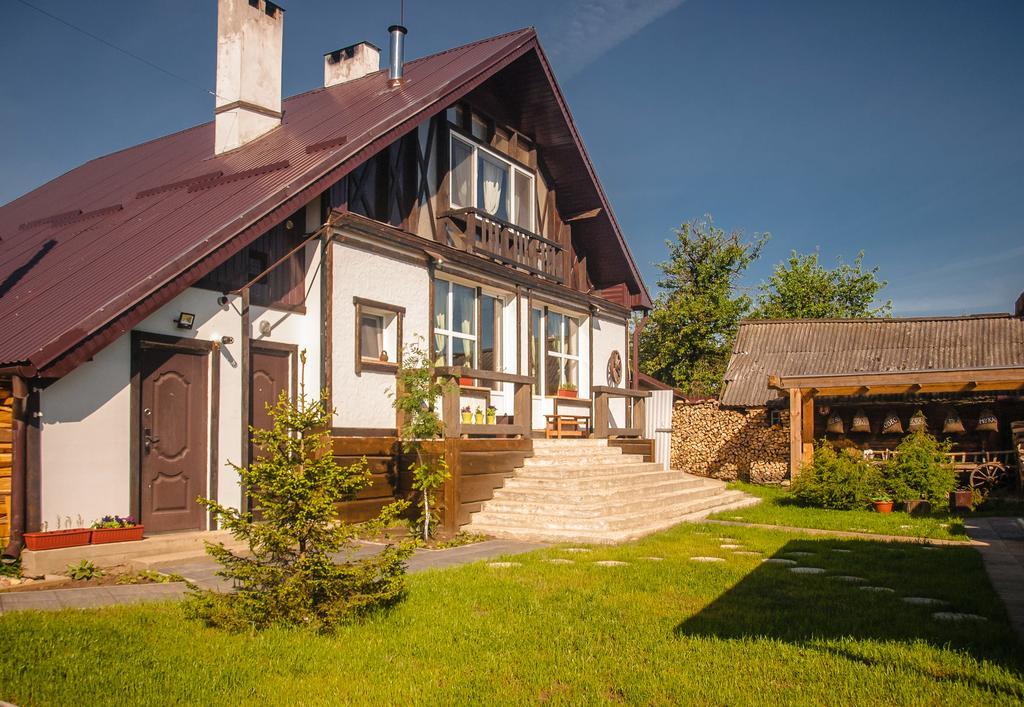 Usadba Belovezhskoye Pomestye Hotel Kameniuki Exterior foto